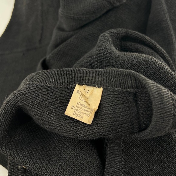 Alaia 1985 AZZEDINE ALAIA linen knit dress with cut out back Black Medium - Picture 6 of 9